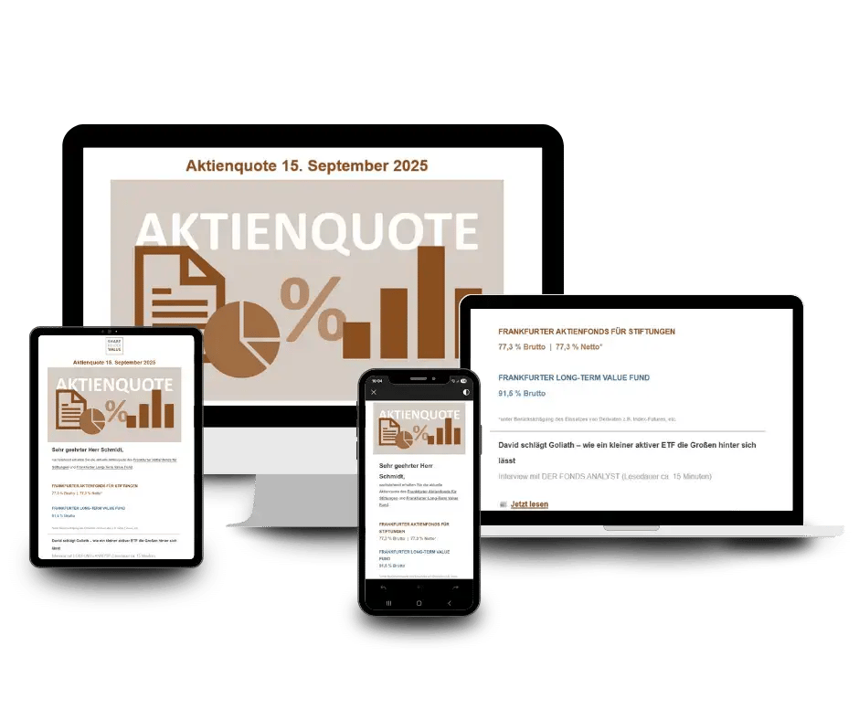 Abonnement Aktienquote - Mockup Abonnement Aktienquote - Mockup