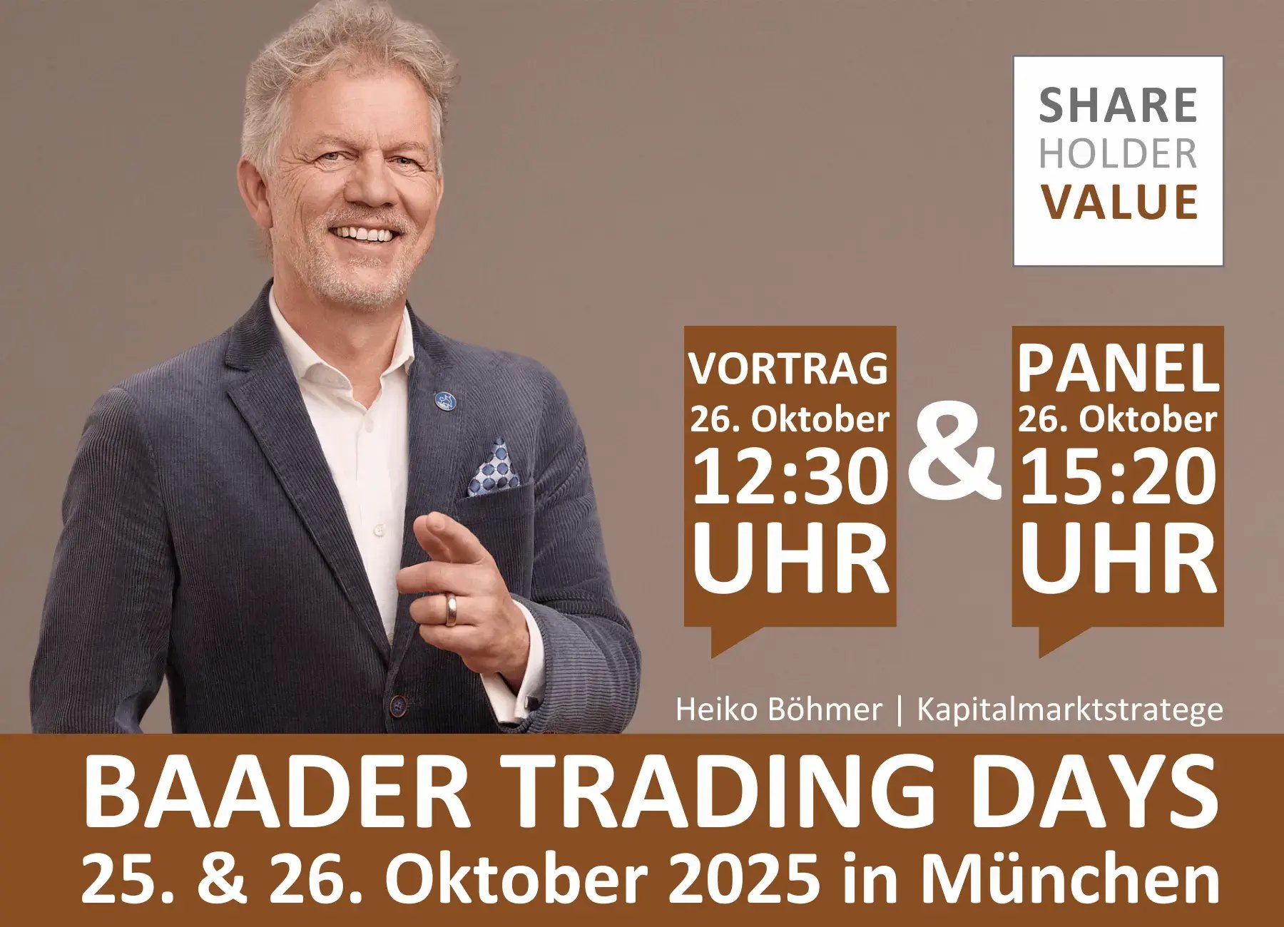 Baader Trading Days - Heiko Böhmer am 26.10.2025