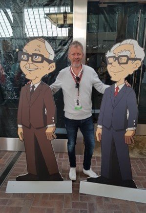 Heiko Böhmer mit CHarlie Munger & Warren Buffett