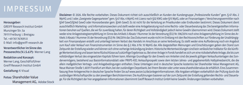 Impressum Greiff