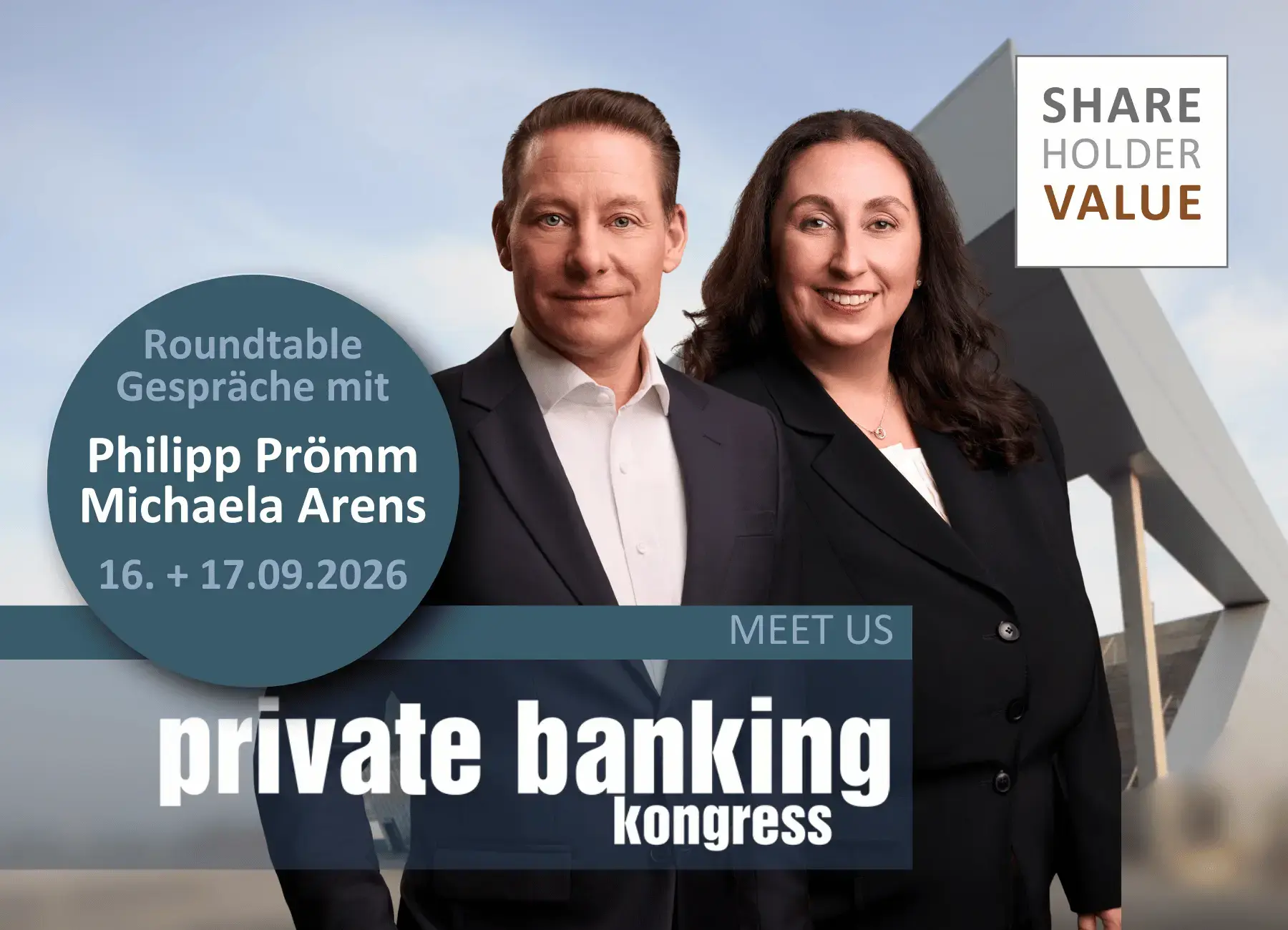 40. private banking kongress Hamburg  - 16. + 17.09.2026