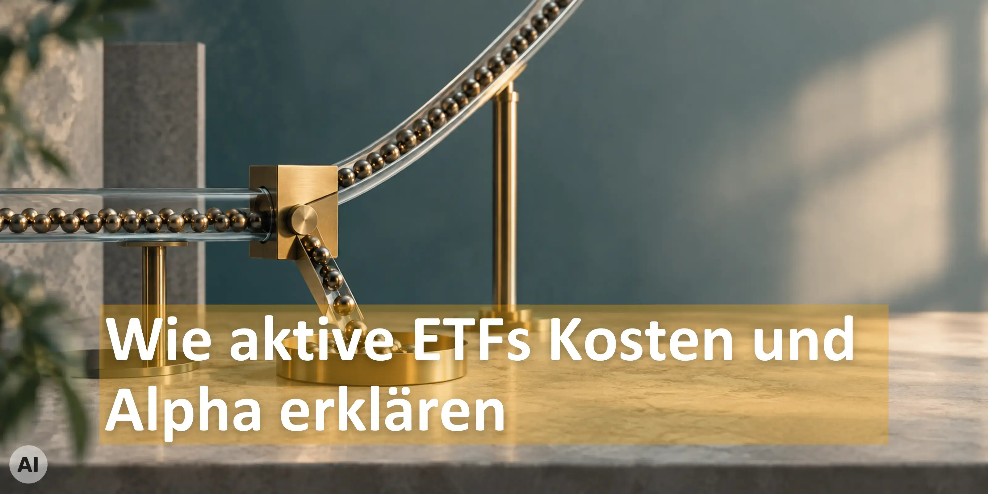 Wie aktive ETFs Kosten und Alpha erklären