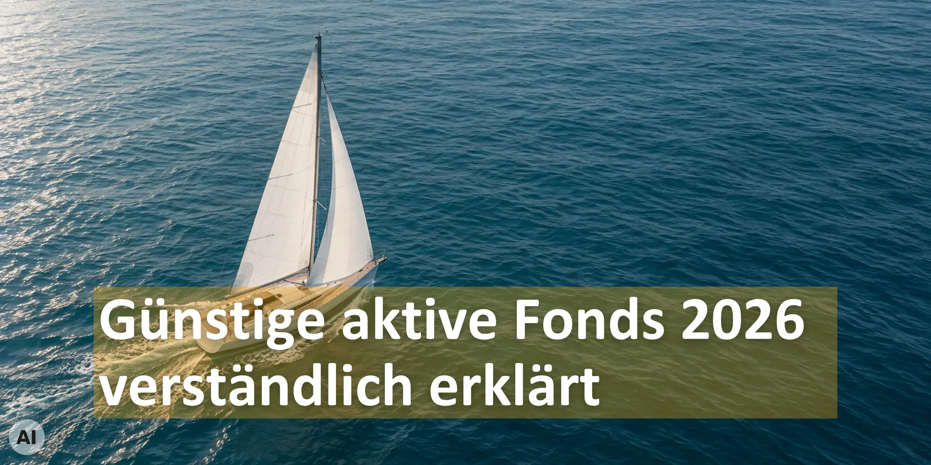 Günstige aktive Fonds 2026 verständlich erklärt
