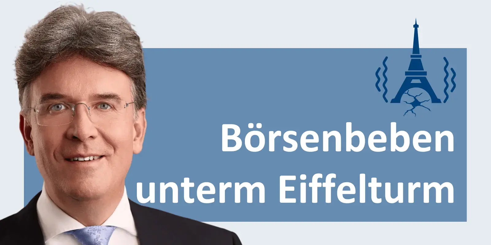 Börsenbeben unterm Eiffelturm