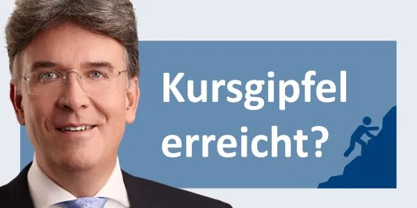 Kursgipfel erreicht? Frank Fischer Kolumne