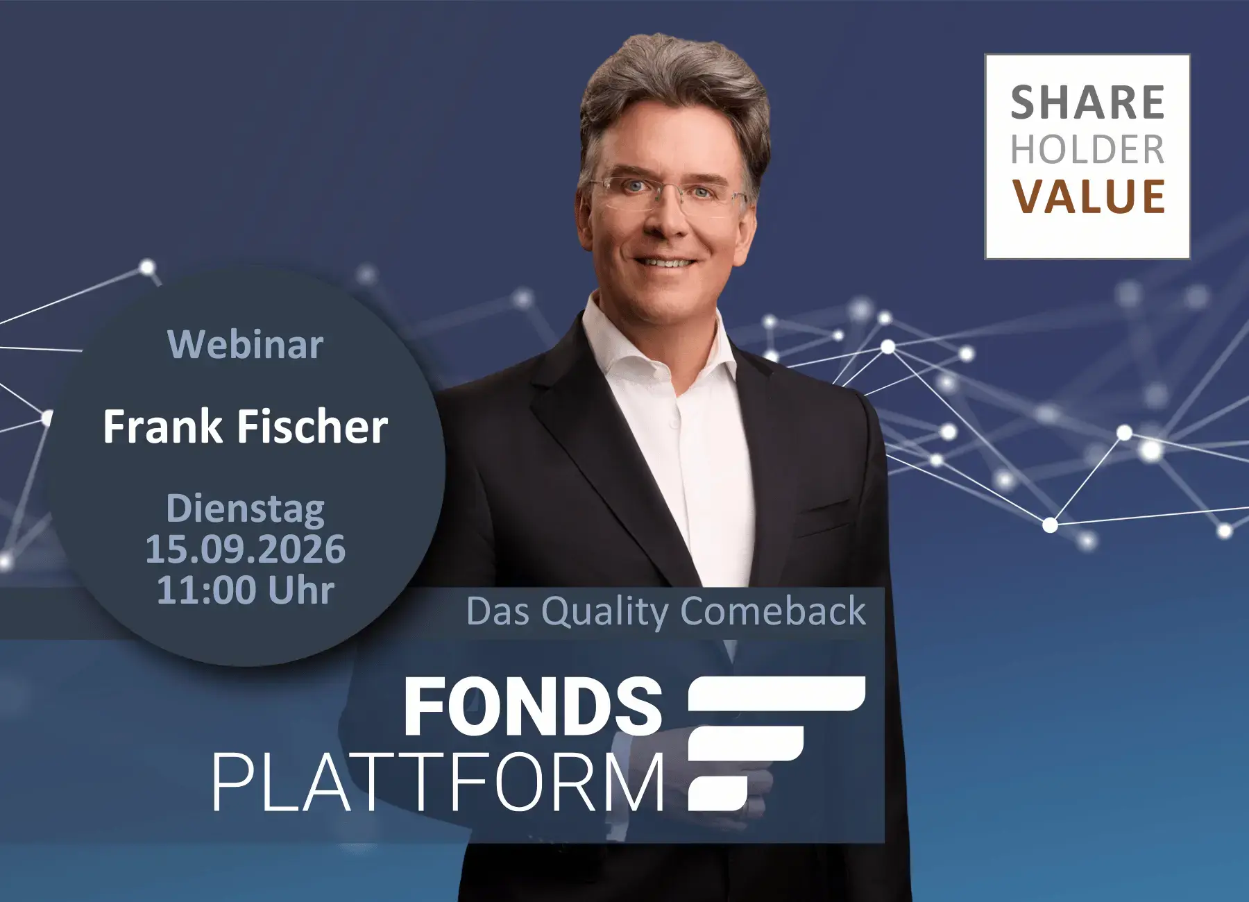 Drescher & Cie. Webinar - Das Quality-Comeback - 15.09.2026