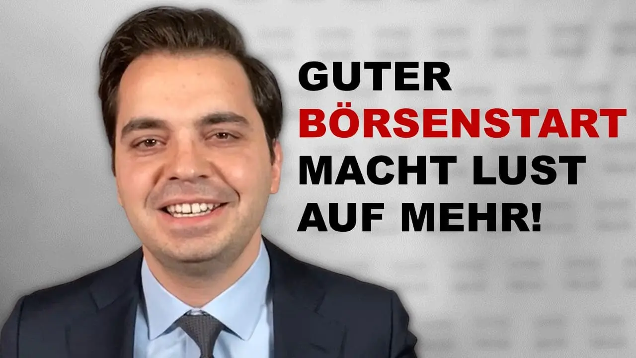 Endrit Cela zum Börsenstart