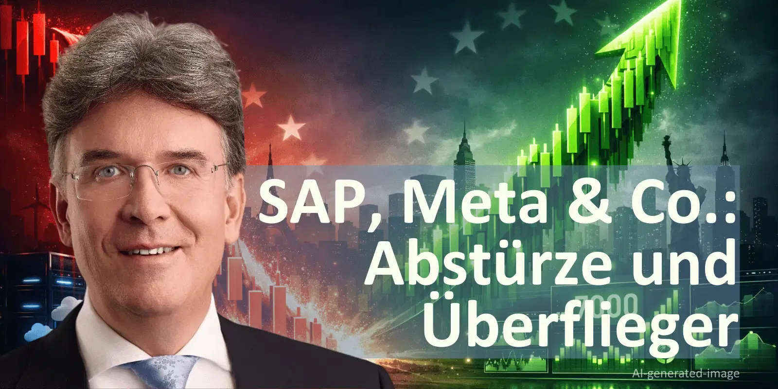 SAP, Meta & Co.: Abstürze und Überflieger