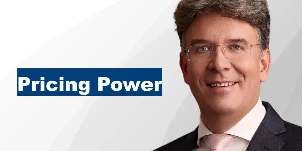 Frank Fischer mit Titel Pricing Power