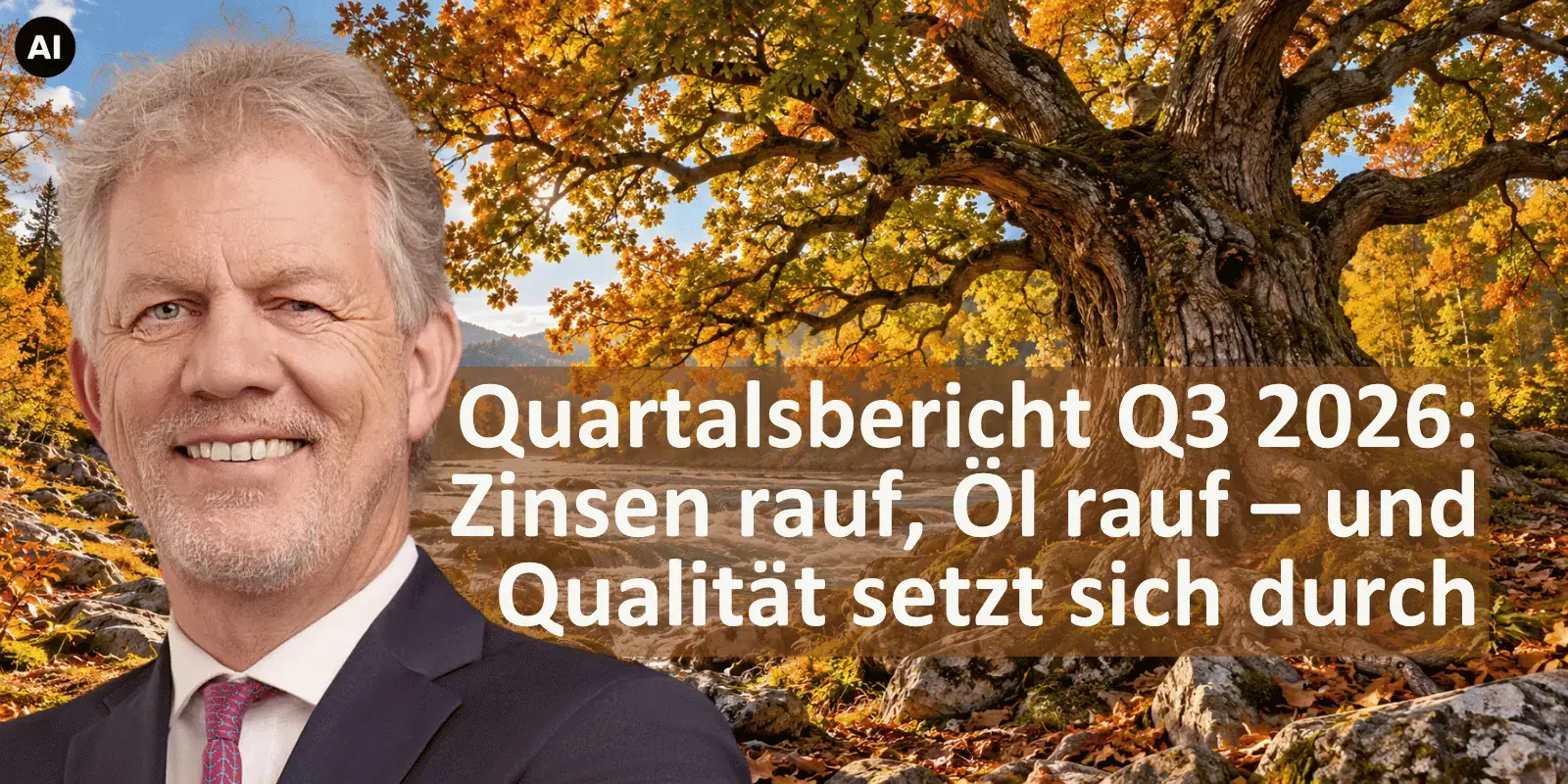 Quartalsbericht Q3 2026: Zinsen rauf, Öl rauf – und Qualität setzt sich durch