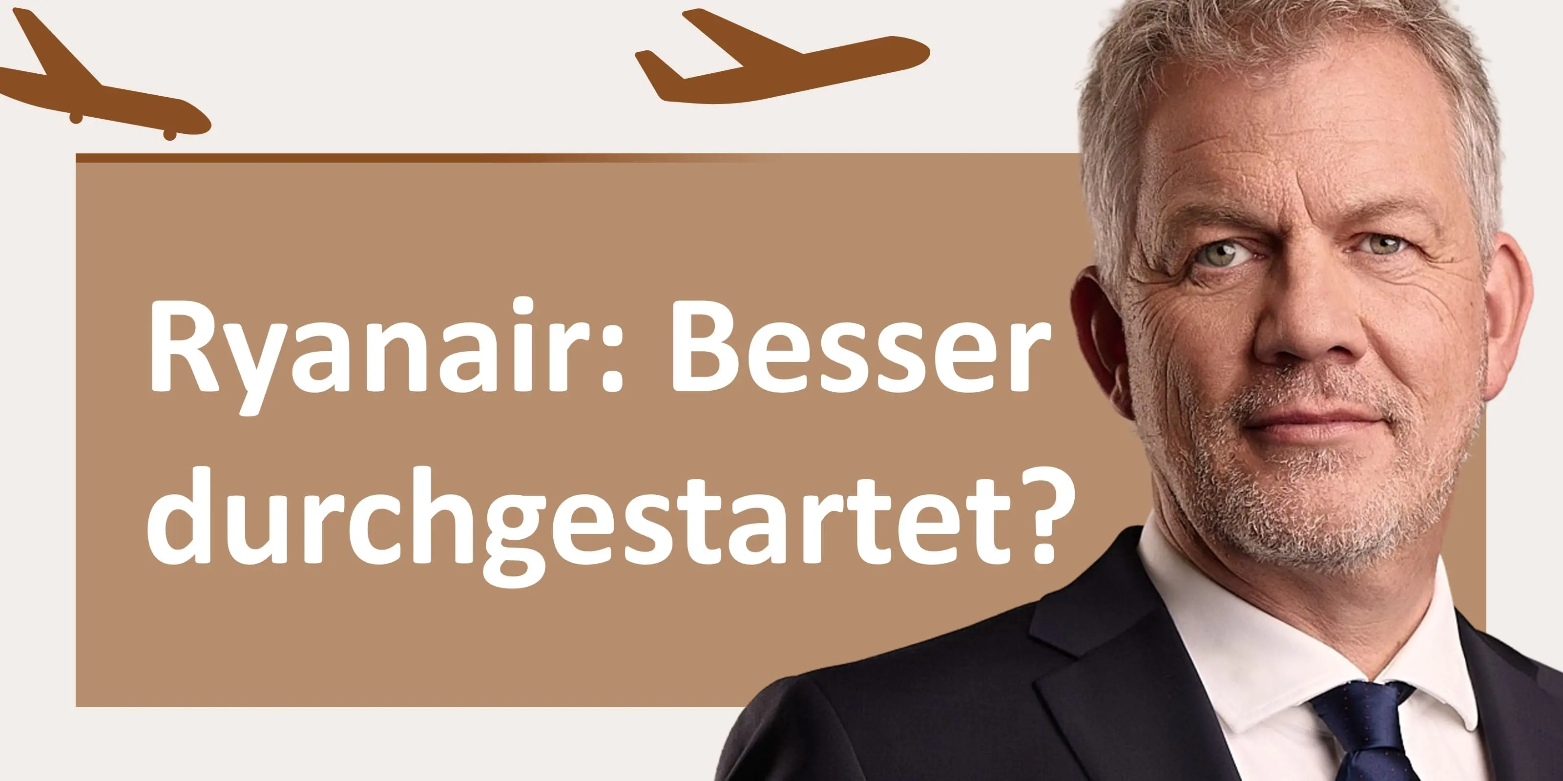 Heiko Böhmer zu Ryanair und einem Flugzeug das durchstartet