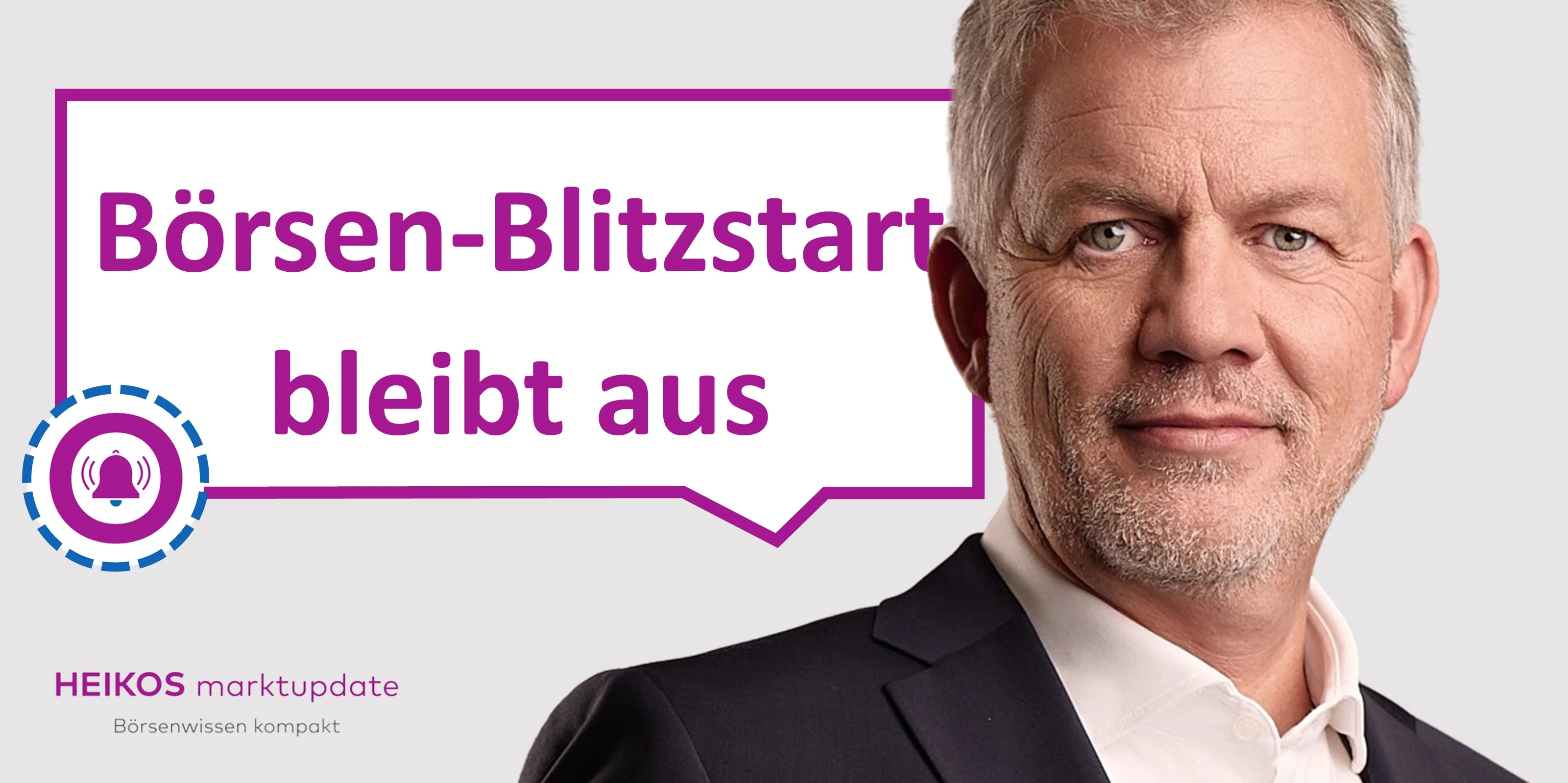 Heiko Böhmer zum Thema Börsen-Blitzstart bleibt aus