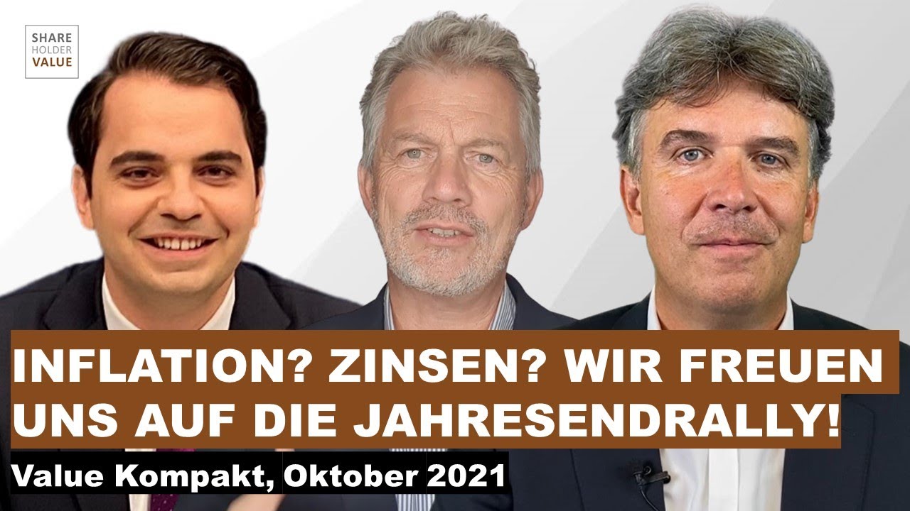 Inflation? Zinsen? Wir freuen uns auf die Jahresendrally!