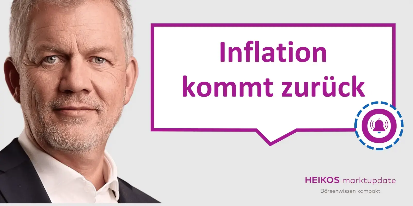 Die Inflation steigt wieder!