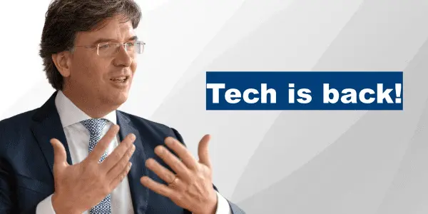 Tech is back Frank Fischer Kolumne